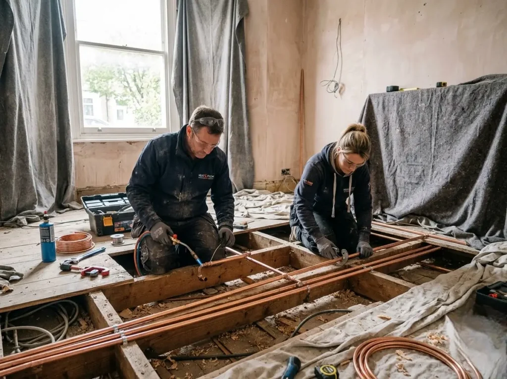 central heating installation cheshunt — how long it actually takes