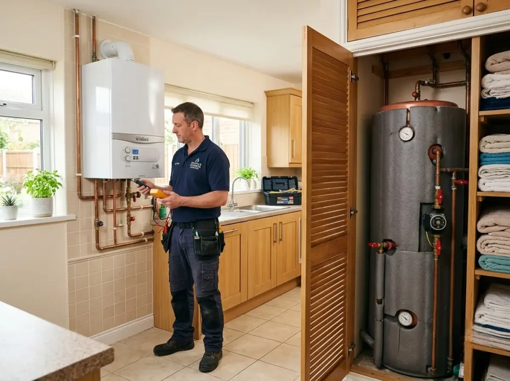 gas boiler installation cheshunt — combi vs system vs regular boilers