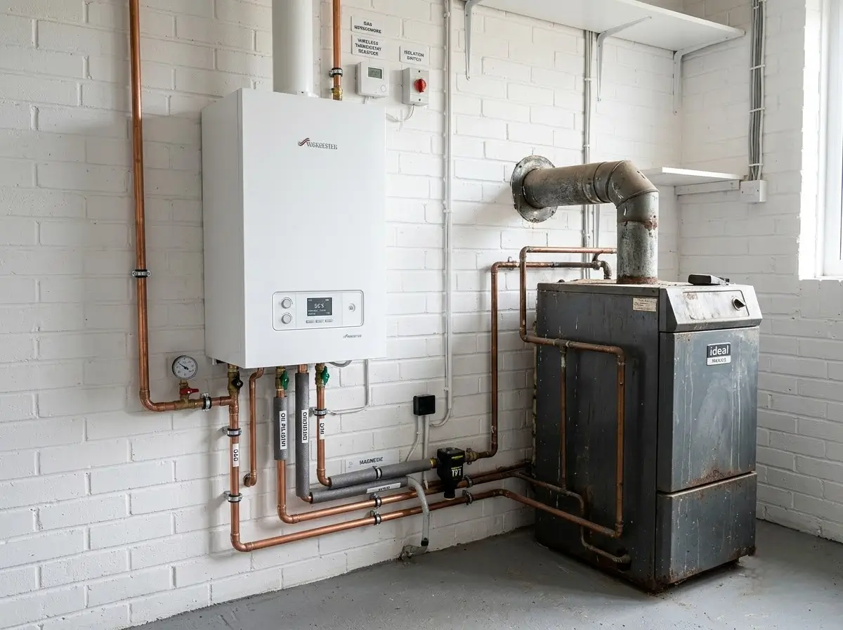 gas boiler installation Cheshunt, new energy efficient boiler after replacement